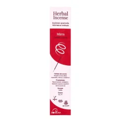 Incienso ayurvédico Mirra ecológico, 12 varillas - BioAroma