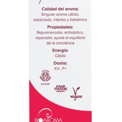 Incienso ayurvédico Mirra ecológico, 12 varillas - BioAroma