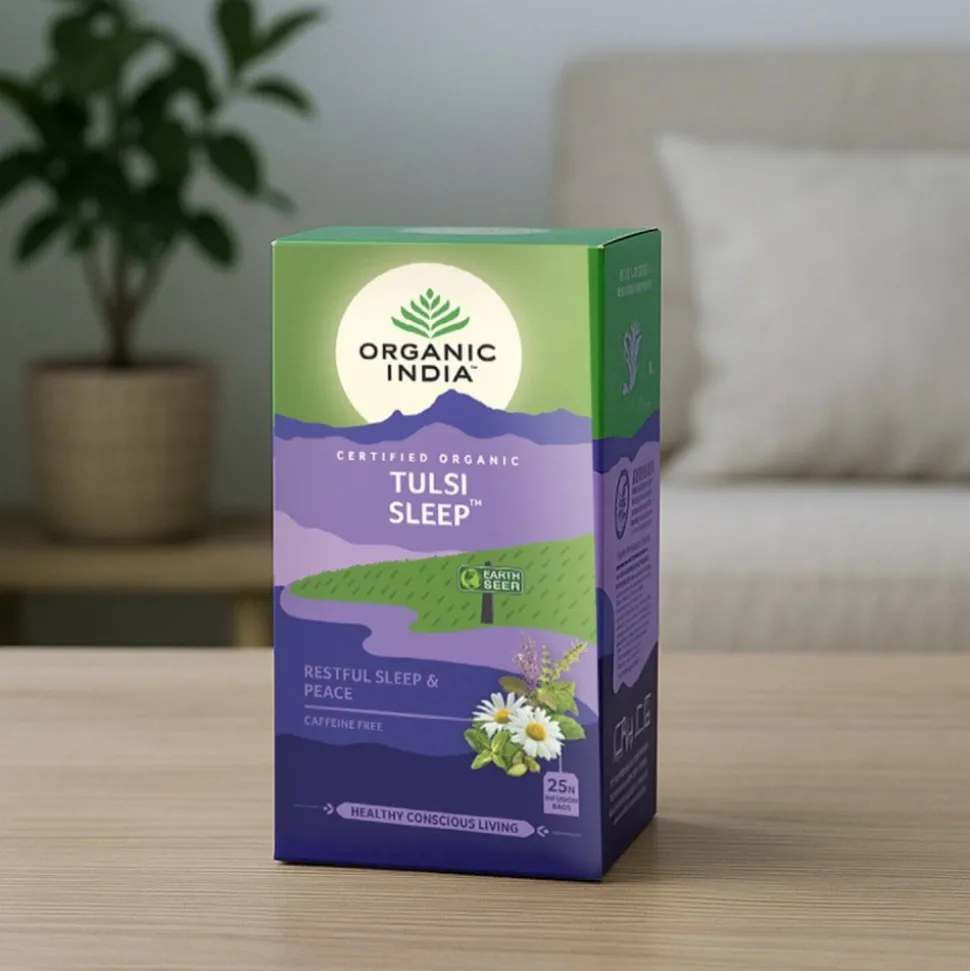 Infusión ayurvédica, ecológica, Tulsi "Sleep" - Organic India
