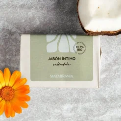 Jabón intimo sólido ecológico con caléndula - Matarrania