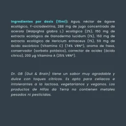 Jarabe infantil Dr GB (Gut & Brain), 250 ml - Hifas da Terra