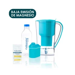 Jarra filtradora de agua baja emisión de magnesio con filtro de coco, 1,4 l - Alkanatur