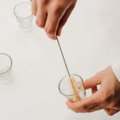 Juego de 4 cepillos de limpieza para botellas - Bambaw
