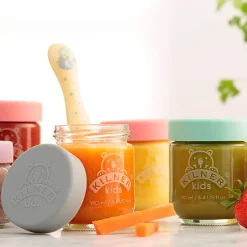 Juego de 6 tarros de vidrio para potitos Kilner - 190 ml