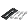 Juego de 4 tenedores cuchara de acero inoxidable - Black & Blum