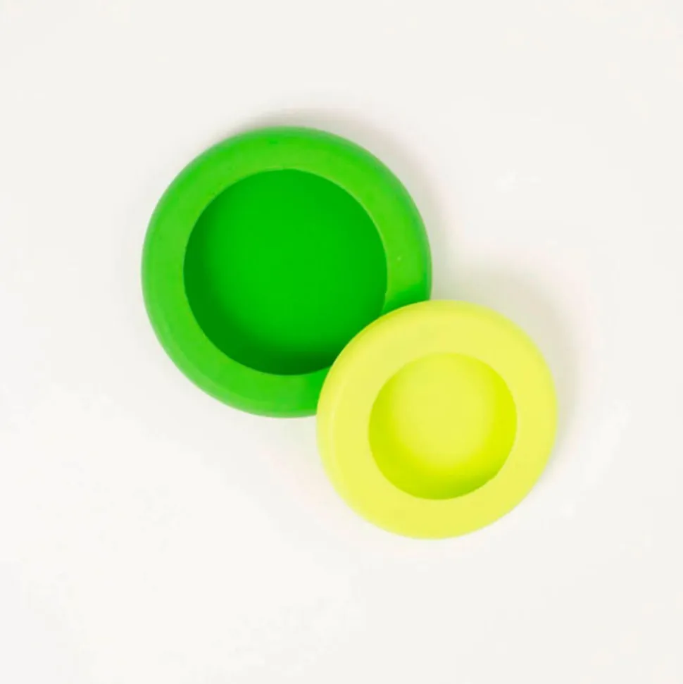 Juego 2 tapas ajustables de silicona para limones - Food Huggers