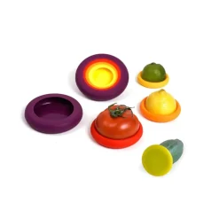 Juego 5 tapas ajustables de silicona Autumn Harvest - Food Huggers