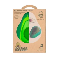 Juego 2 tapas ajustables de silicona para aguacates - Food Huggers