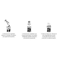 Kit para fermentar encurtidos, verde - Kefirko