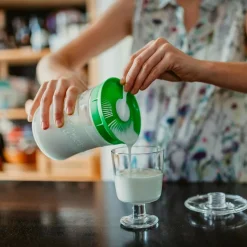 Kit para hacer Kéfir casero tamaño pequeño, verde - Kefirko
