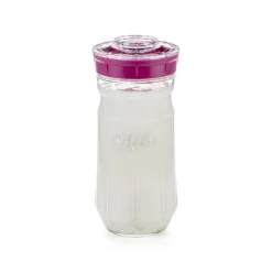 Kit para hacer kéfir casero tamaño grande, rosa - Kefirko