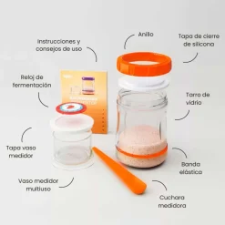 Kit para hacer masa madre, naranja - Kefirko