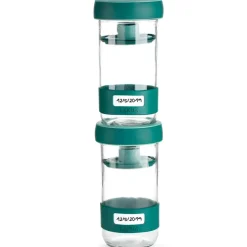 Kit 2 tarros 700 ml para fermentar encurtidos - Lekue