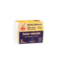 Lavavajillas sólido ecológico con bicarbonato de sodio y hierbaluisa, 150 g - La Droguerie Écologique