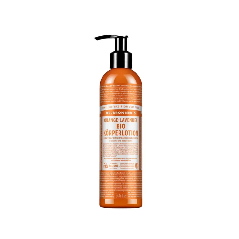 Loción corporal ecológica de naranja y lavanda - Dr. Bronner´s