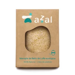 Manopla exfoliante corporal de lufa - Azal