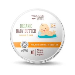 Manteca de coco y karité ecológica para bebés - Wooden Spoon
