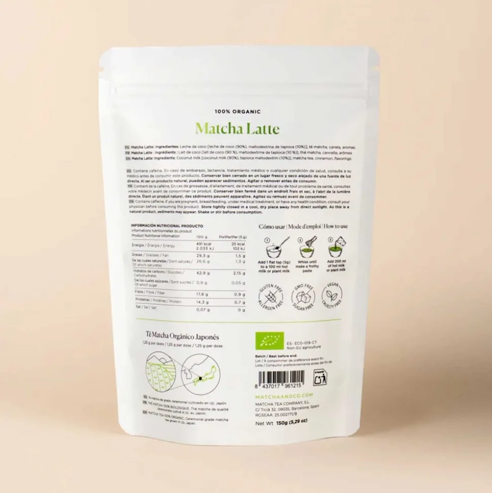 Matcha latte ecológico - Matcha & Co