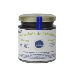Mermelada arándanos 100%, ecológica