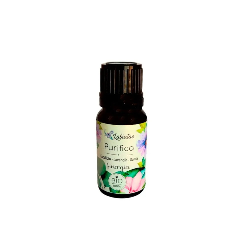 Mezcla de 3 aceites esenciales ecológicos "Purifica" - Labiatae
