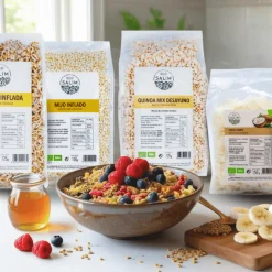 Mezcla de cereales y pseudocereales hinchados, ecológicos - Eco Salim