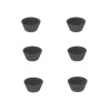 6 mini moldes para muffins de silicona platino para freidora de aire - Silikomart