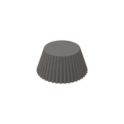 6 mini moldes para muffins de silicona platino para freidora de aire - Silikomart