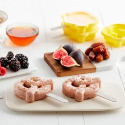 Molde de silicona platino para helados - Pretzel