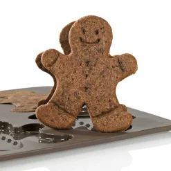 Molde galletas de jengibre, de silicona platino - Lurch