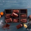 Molde para brownies de silicona platino - Lurch