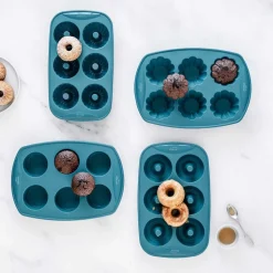 Molde para donuts de silicona platino - Lacor