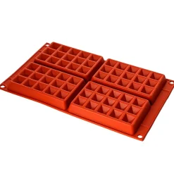 Molde para gofres de silicona platino - Silikomart