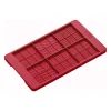 Molde para 6 mini tabletas de chocolate de silicona platino - Lurch