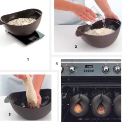 Molde para pan de silicona platino mini - Lekue