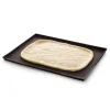 Molde perforado de silicona platino para pizzas, rectangular - Lekue