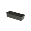 Molde rectangular de acero esmaltado negro 30 cm, 1,7 litros - Riess