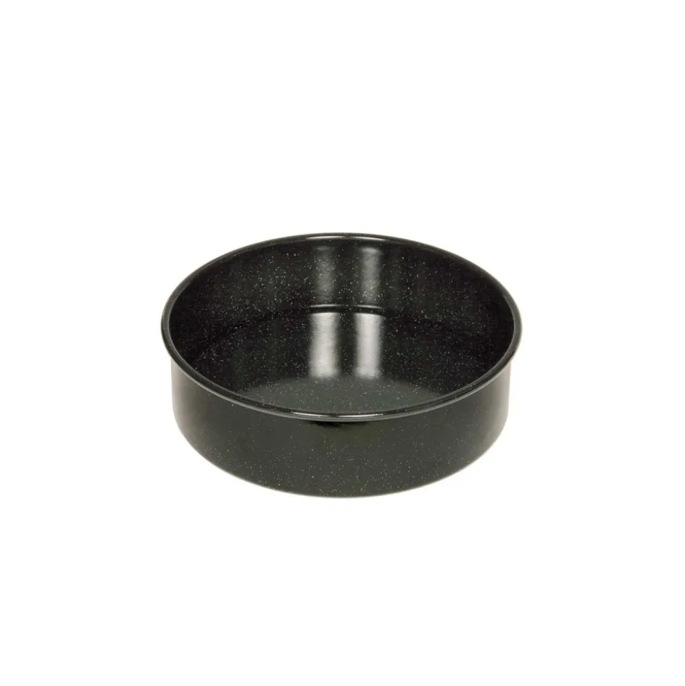 Molde redondo desmontable de acero esmaltado, 20 cm - Riess