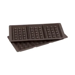 2 Moldes para gofres de silicona platino - Lurch