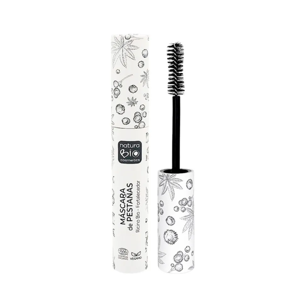 Máscara de pestañas ecológica "Volumen Negro Timanfaya" - NaturaBio Cosmetics
