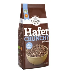 Muesli crujiente de avena con chocolate sin gluten, ecológico - Bauckhof