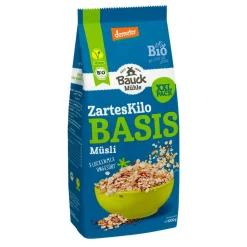 Muesli de tres cereales integrales con semillas, ecológico - Bauckhof