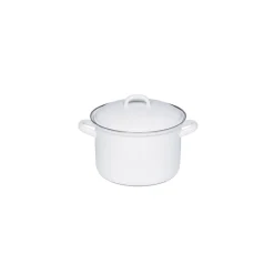 Olla alta con tapa, de acero esmaltado, Classic, 2,5 litros - Riess