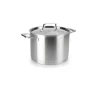 Olla alta de acero inoxidable con tapa de acero, foodie, 16 cm - Lacor