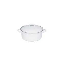 Olla con tapa, de acero esmaltado, Classic, 2 litros - Riess