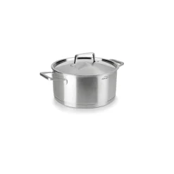 Olla de acero inoxidable con tapa de acero, foodie, 16 cm - Lacor