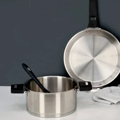 Olla de acero inoxidable, sin asas, combi, 16 cm - Lacor