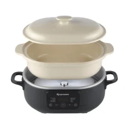 Olla multifunción eléctrica con recipiente de cerámica, 3,8 l - Espressions