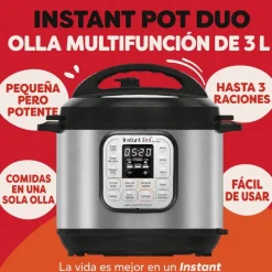 Olla multifunción eléctrica Duo mini, 3 l - Instant Pot