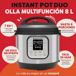 Olla multifunción eléctrica Duo, 7,6 l - Instant Pot