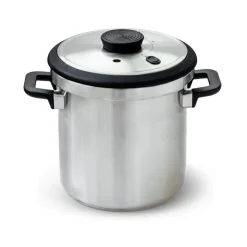 Olla rápida de acero inoxidable Sicuro, 8 l - Lacor